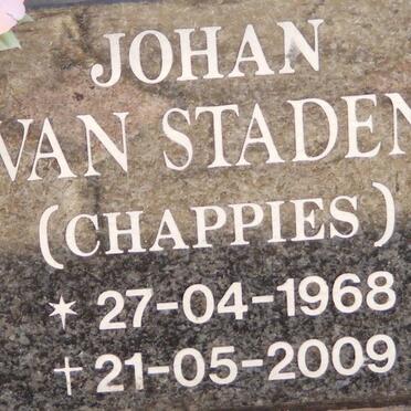 STADEN Johan, van 1968-2009