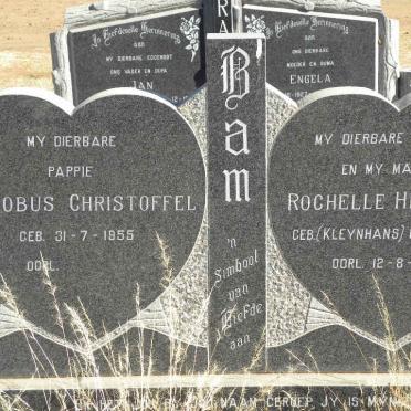 BAM Jacobus Christoffel 1955- &amp; Rochelle Helena C. KLEYNHANS 1955-1991