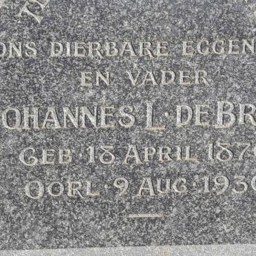 BRUIN Johannes L., de 1870-1930