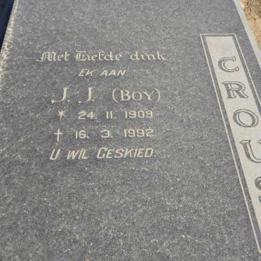 CROUS J.J. 1909-1992