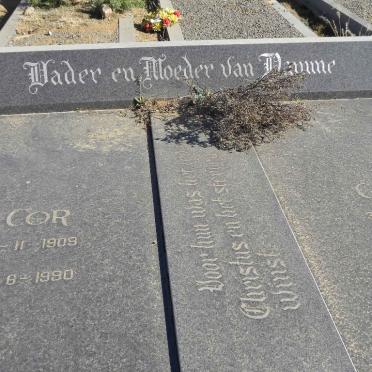 DAMME Cor, van 1909-1990 &amp; Gré 1911-1991