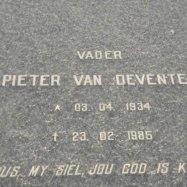 DEVENTER Pieter, van 1934-1985