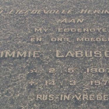 LABUSCAGNE Mimmie 1907-1978