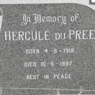 PREEZ Herculé, du 1919-1987