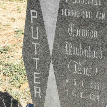 PUTTER Cormich Rautenbach 1956-1994