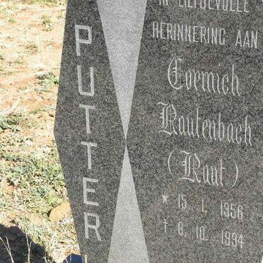 PUTTER Cormich Rautenbach 1956-1994