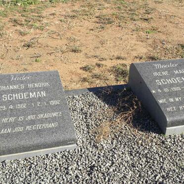 SCHOEMAN Johannes Hendrik 1902-1982 &amp; Irene Marié 1910-1982