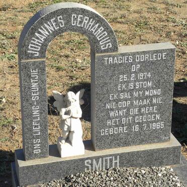 SMITH Johannes Gerhardus 1965-1974