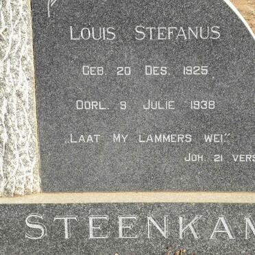 STEENKAMP Louis Stefanus 1925-1938