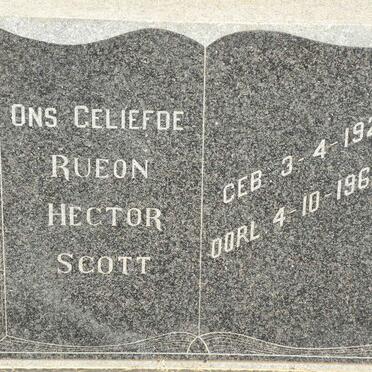 SCOTT Rueon Hector 1921-1966