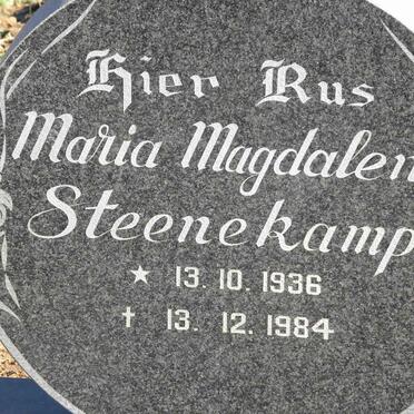 STEENEKAMP Maria Magdalena 1936-1984