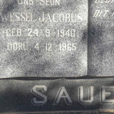 SAUER Wessel Jacobus 1940-1965
