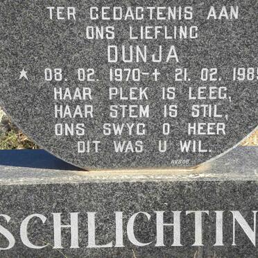 SCHLICHTING Dunja 1970-1985