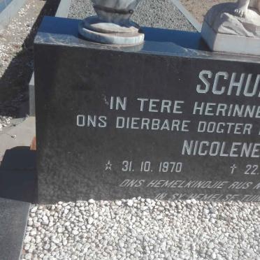 SCHUIN Nicolene 1970-1995