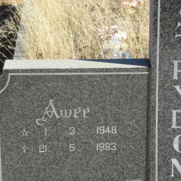 STRYDOM Awee 1948-1993