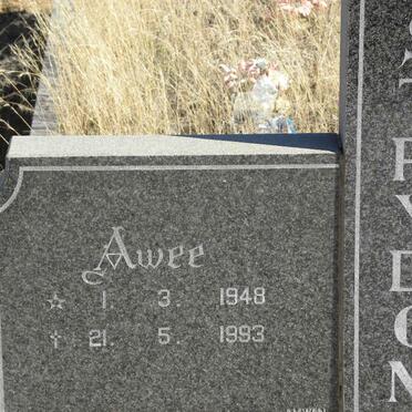 STRYDOM Awee 1948-1993