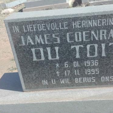 TOIT James Coenraad, du 1936-1995
