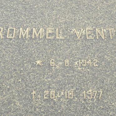 VENTER Rommel 1942-1977