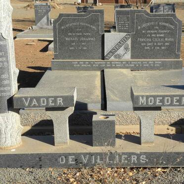 VILLIERS Gysbert D.O., de 1909-1966 &amp; Marta V.D. LINDE 1913-1960