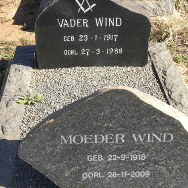 WIND Vader 1917-1988 &amp; Moeder 1918-2009