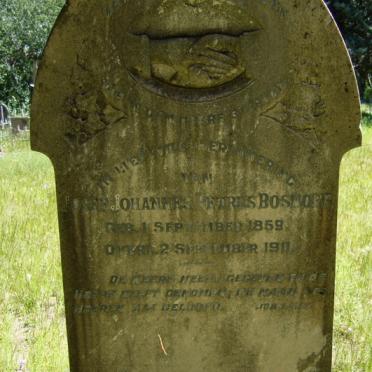 BOSHOFF Josef Johannes Petrus 1859-1911