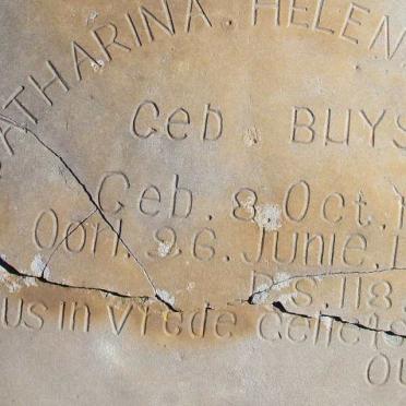 BUYS Izak Stephanus C. 1880-1943 &amp; Catharina Helena BUYS 1882-1942