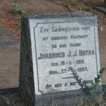 BOTHA Johannes J.J. 1910-1957