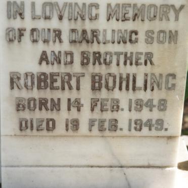 BOHLING Robert 1948-1949