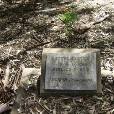 COETZER Bettie 18??-1905