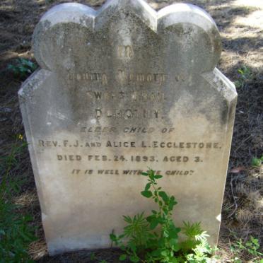 ECCLESTONE Dorothy -1893