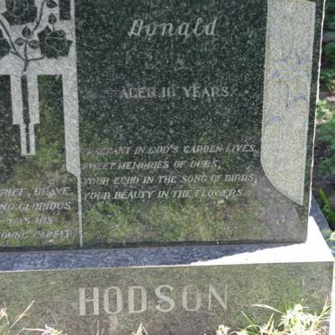 HODSON Donald