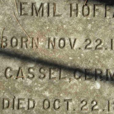 HOFFA Emil 1842-1890
