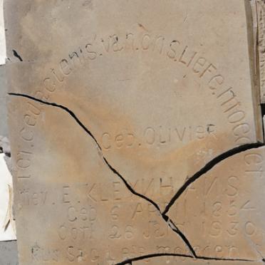KLEINHANS E. nee OLIVIER 1854-1930