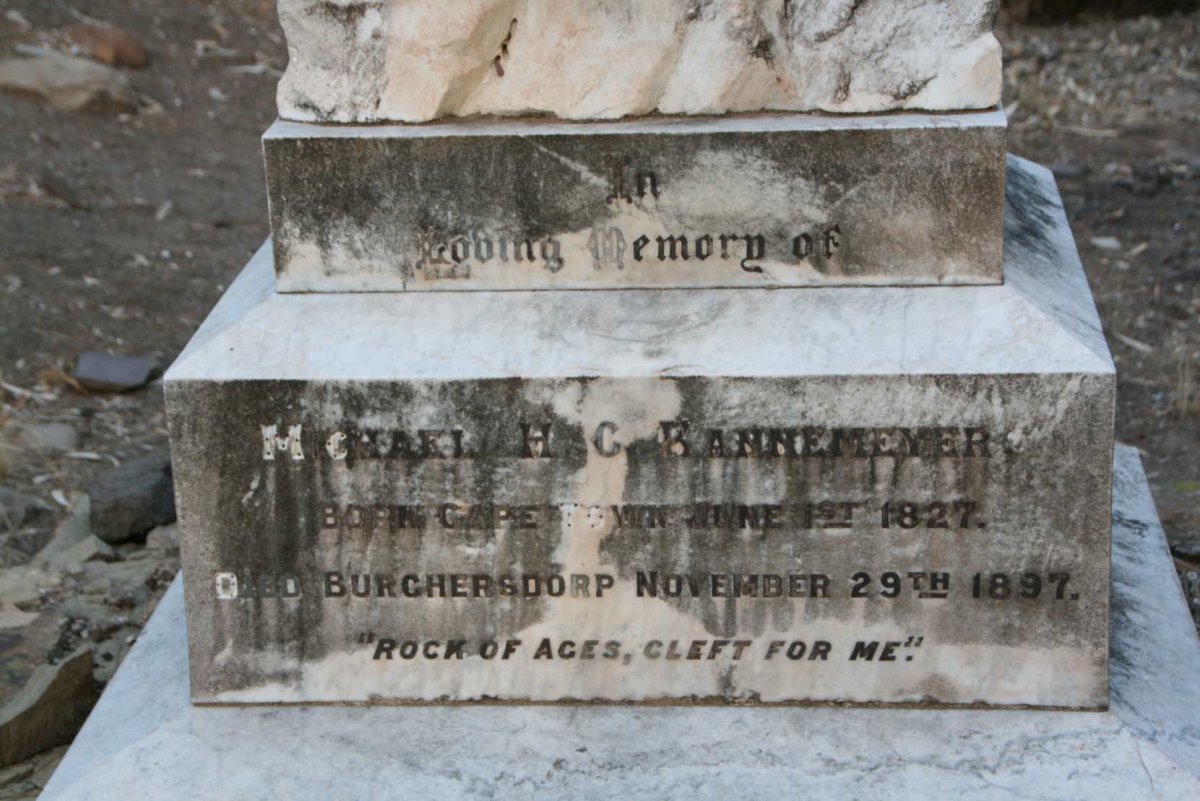 KANNEMEYER Michael H.C. 1827-1897