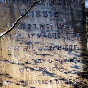 KLOPPER Wissie 1921-1923