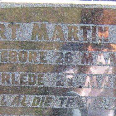 KLERK Gert Martin, de 1883-1957