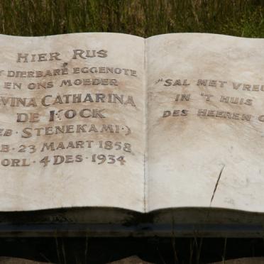 KOCK Levina Catharina, de nee STENEKAMP 1858-1934
