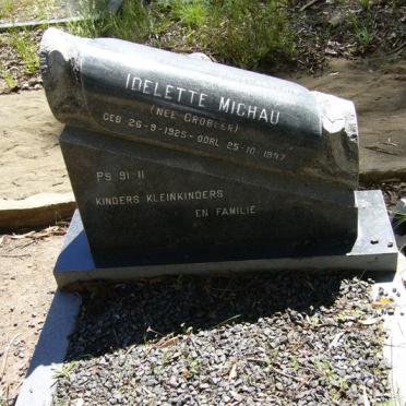 MICHAU Idelette nee GROBLER 1925-1997