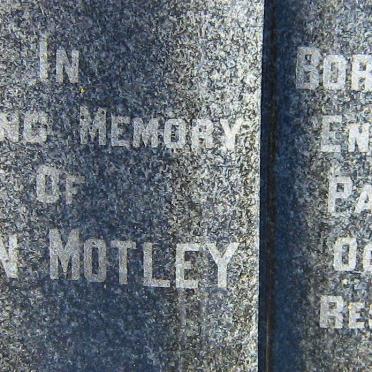 MOTLEY John 1870-1954