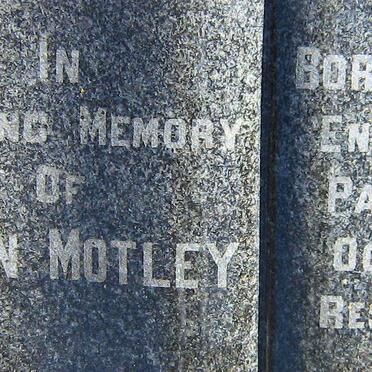 MOTLEY John 1870-1954