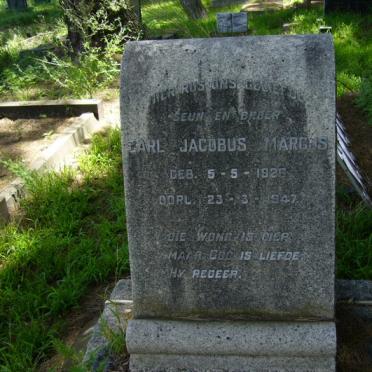 MARCUS Carl Jacobus 1926-1947