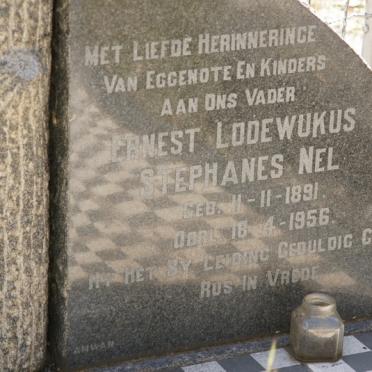 NEL Erenst Lodewukus Stephanus 1891-1956