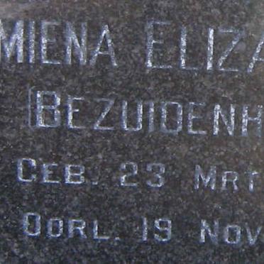 NEL Hermiena Elizabeth nee BEZUIDENHOUDT 1895-1975