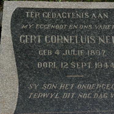 NEL Gert Corneluis 1897-1944