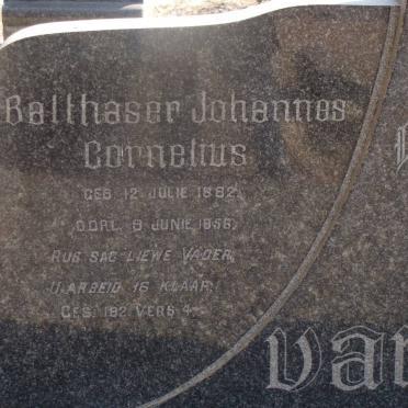 PLETZEN Balthaser Johannes Cornelius, van 1882-1956