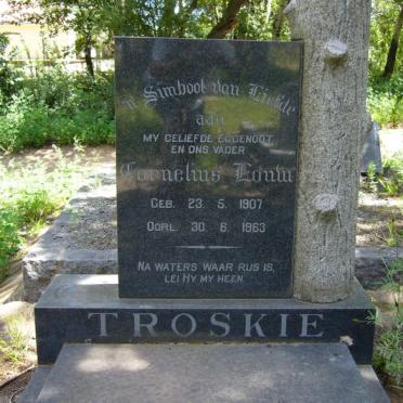 TROSKIE Cornelius Louw 1907-1963