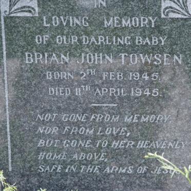 TOWSEN Brian John 1945-1945