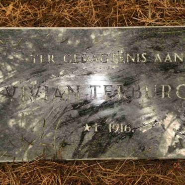 TERBURGH Vivian - 1916