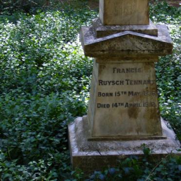 TENNANT Francis Ruysch 1836-1912