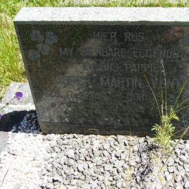 VENTER Jasper Martin  1914-1960